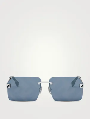 Fendi Sky Rectangular Sunglasses