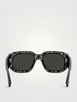 Fendi Shadow Rectangular Sunglasses