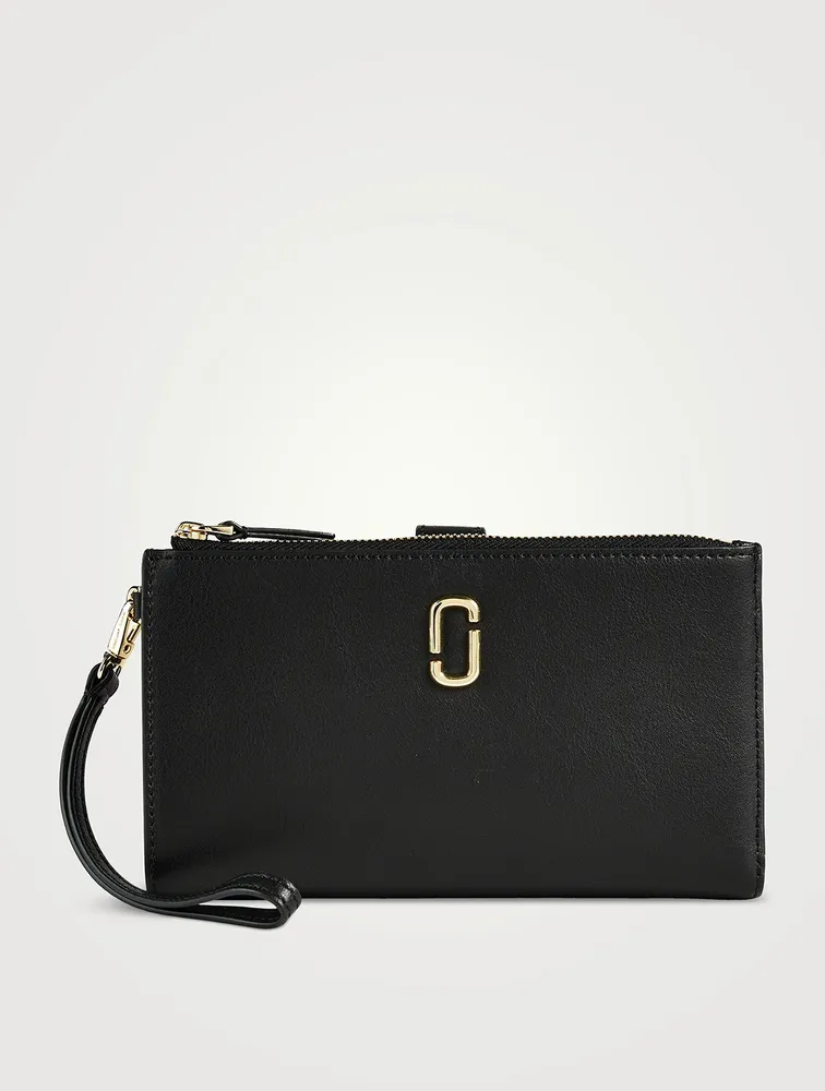 The J Marc Leather Phone Wristlet