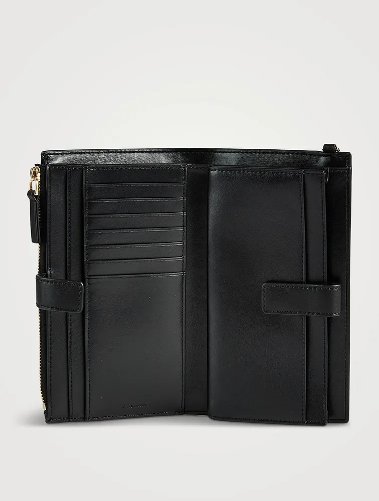 The J Marc Leather Phone Wristlet