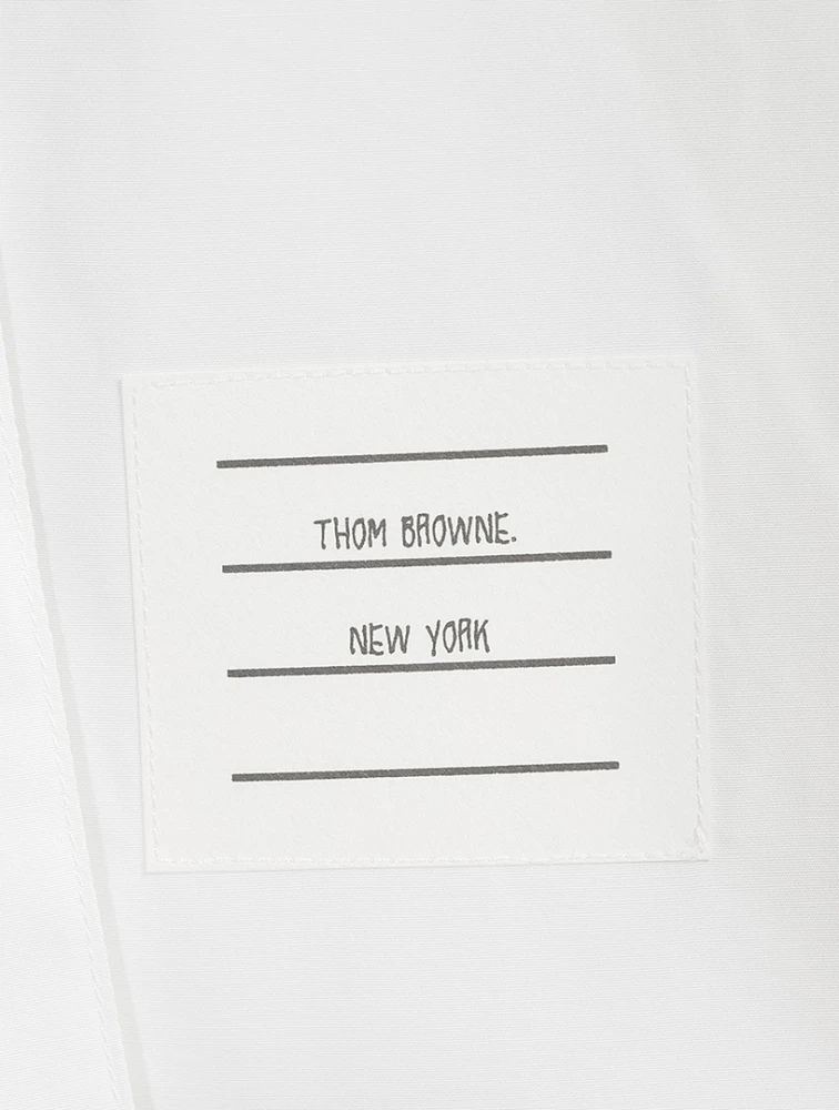 Poplin Box Pleat Shirt