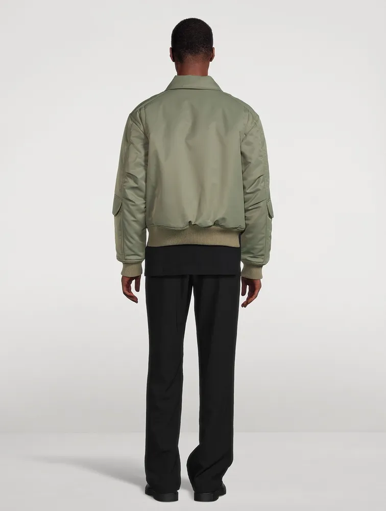 Aviator Nylon Flight Jacket