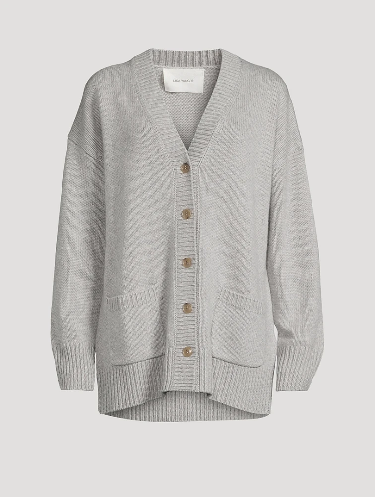 Morgan Cashmere V-Neck Cardigan