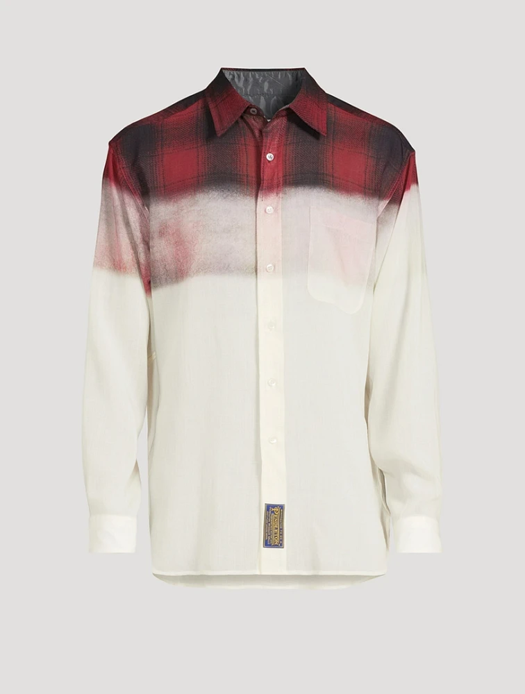Pendleton Wool-Blend Contrast Shirt