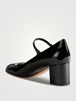 VLOGO Patent Leather Mary Jane Pumps