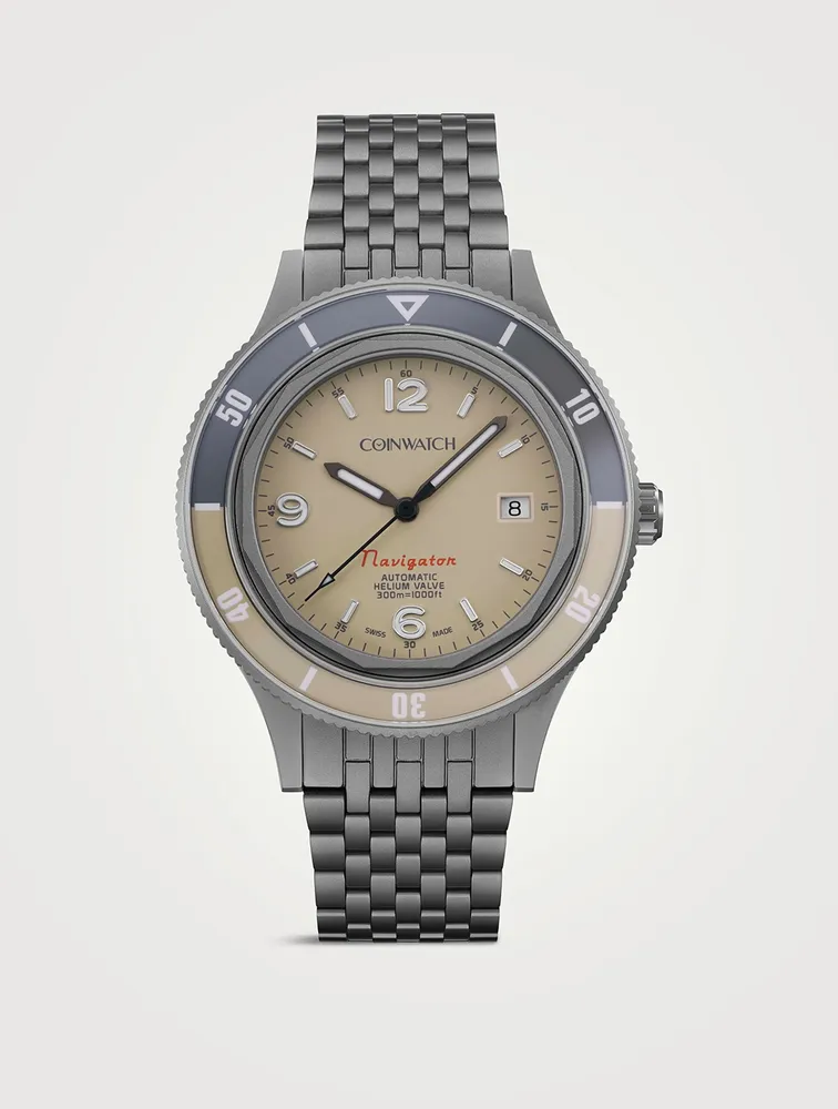 Medallion Navigator PVD Watch