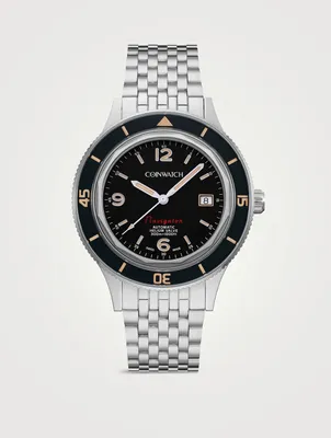 Medallion Navigator Stainless Steel Watch