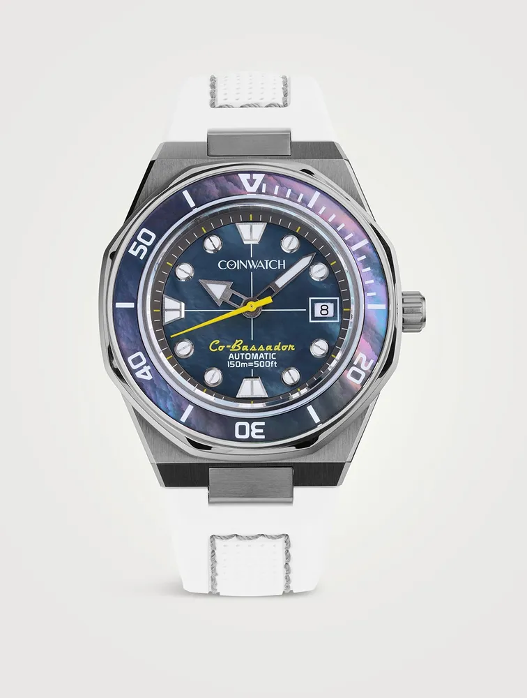 Medallion Co-Bassador Stainless Steel Watch