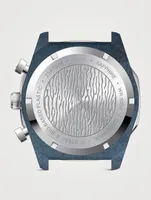 Medallion Coinographer Vegan Leather Watch