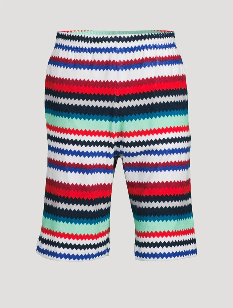 Cotton And Nylon Shorts