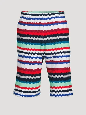 Cotton And Nylon Shorts