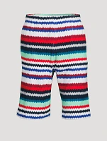 Cotton And Nylon Shorts