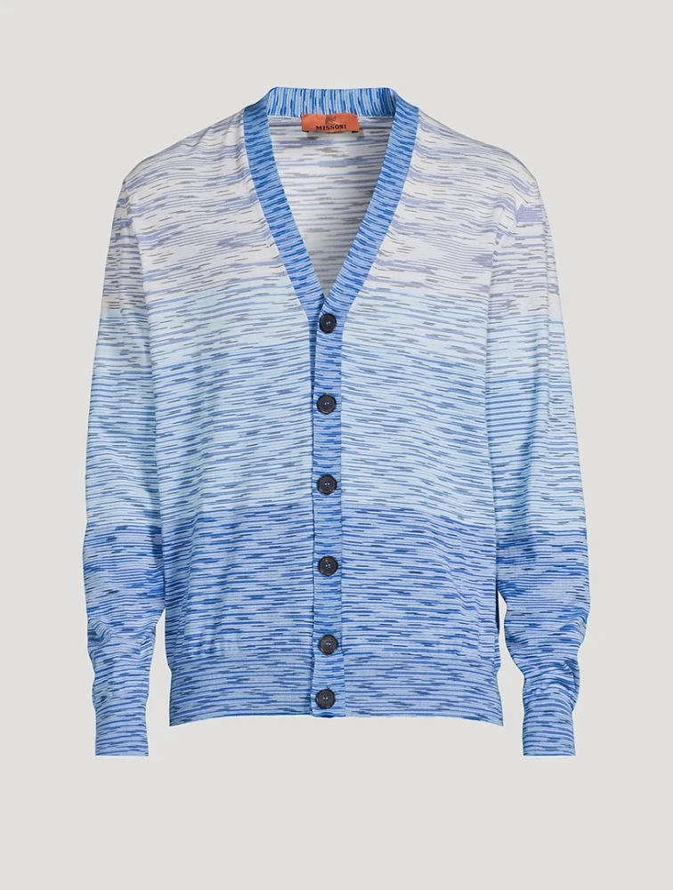 Space-Dyed Cardigan