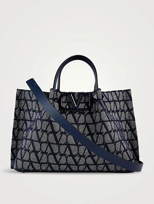 Medium VLOGO Toile Iconographe Tote Bag