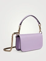Small Locò Crystal-Embellished Leather Shoulder Bag