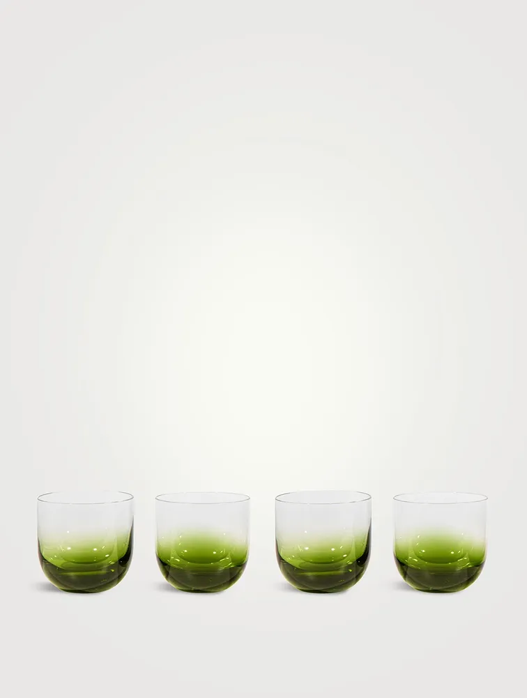 Four-Piece Tank Whiskey Glass Set