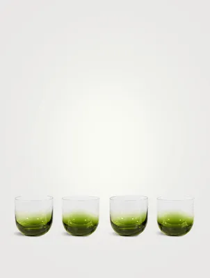 Four-Piece Tank Whiskey Glass Set