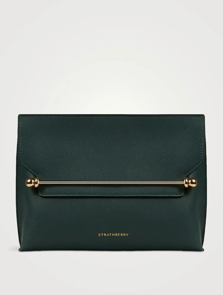 Stylist Leather Clutch