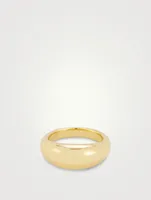 14K Gold Jumbo Dome Ring
