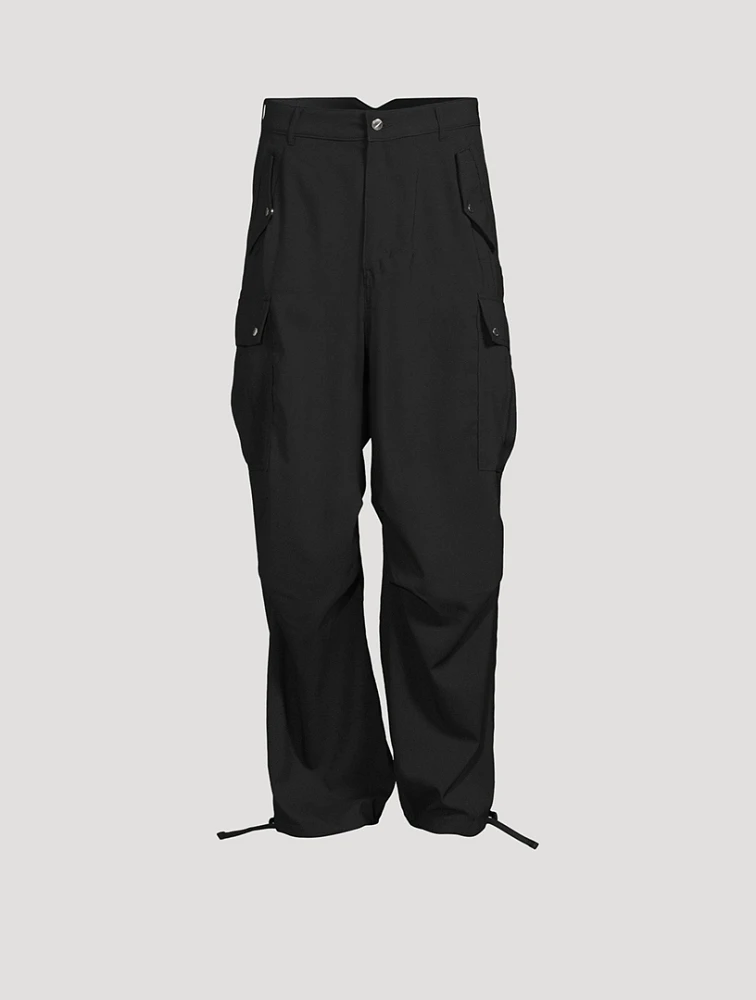 Seersucker Parachute Pants