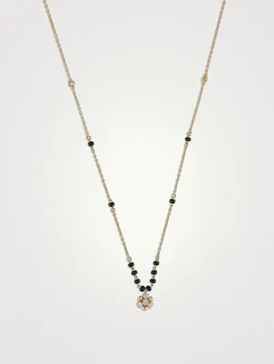 Archa Gold Mangalsutra Necklace With Gems