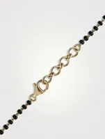 Kenley Gold Mangalsutra Necklace With Gems
