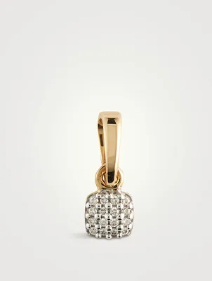 Riley Gold Truss Charm With Gems