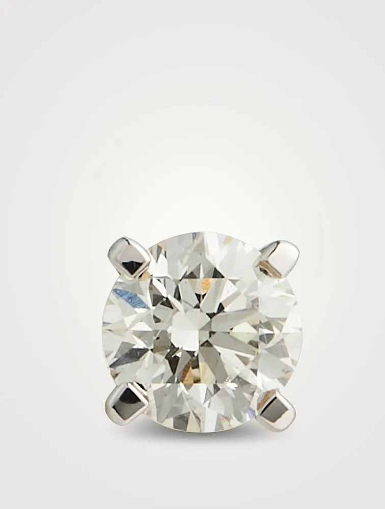 Aria Gold Solitaire Nose Pin