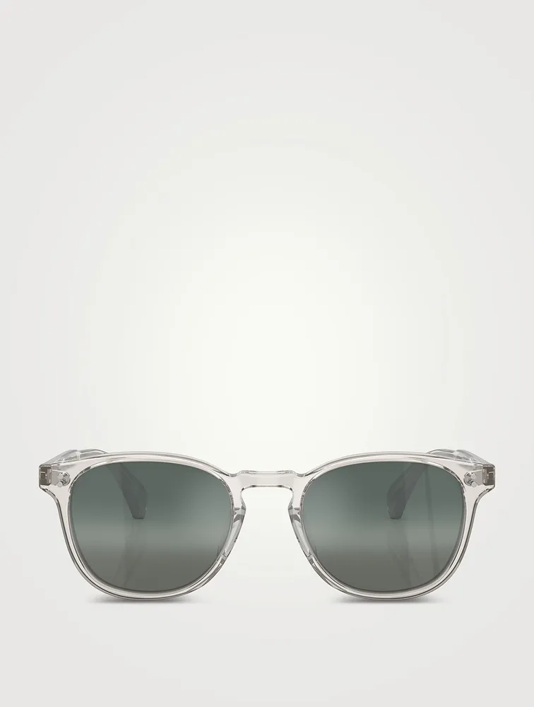 Finley ESQ Round Sunglasses
