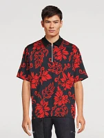 Short-Sleeve Shirt Floral Print