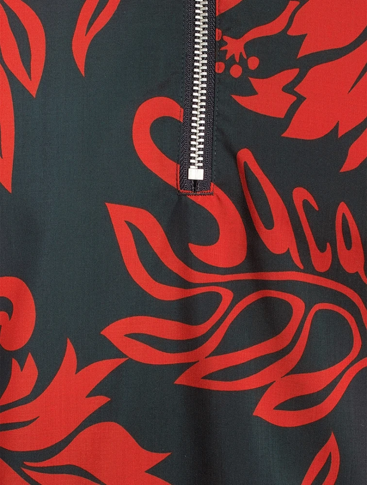 Short-Sleeve Shirt Floral Print