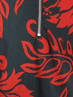 Short-Sleeve Shirt Floral Print