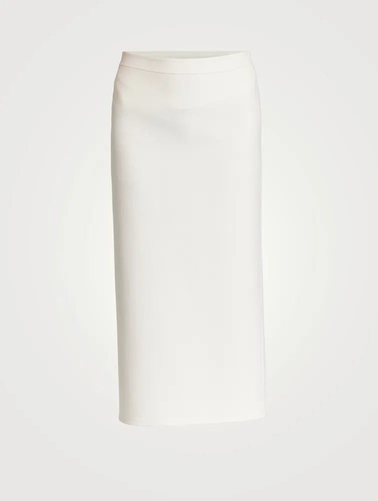 Wool And Cashmere Midi Skirt