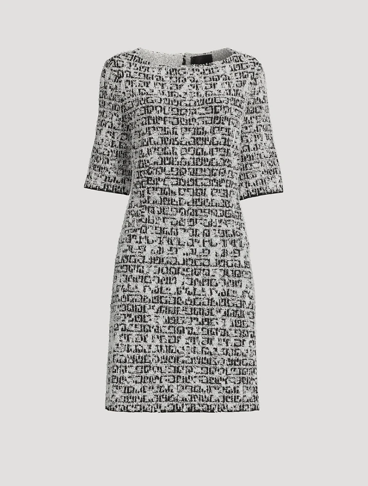 4G Jacquard Mini Dress