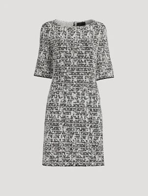 4G Jacquard Mini Dress