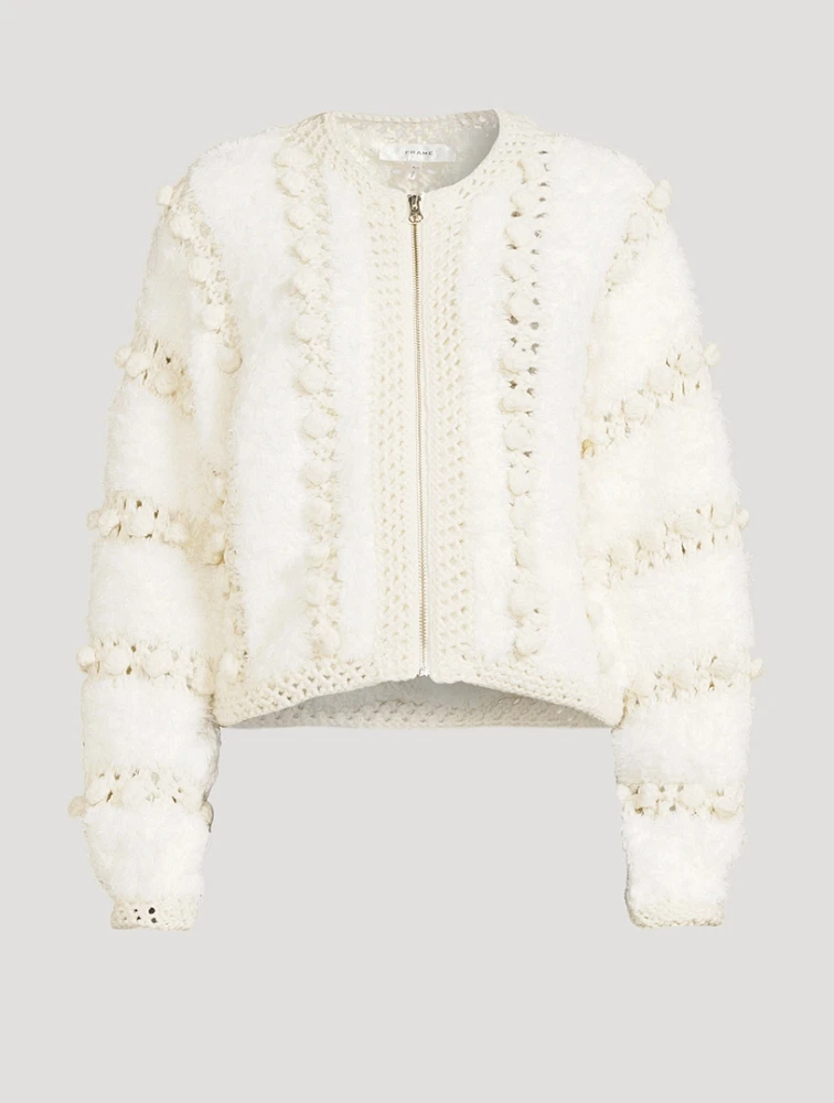 Pom Cardigan