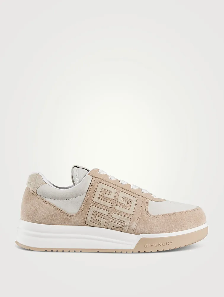 G4 Suede Low-Top Sneakers