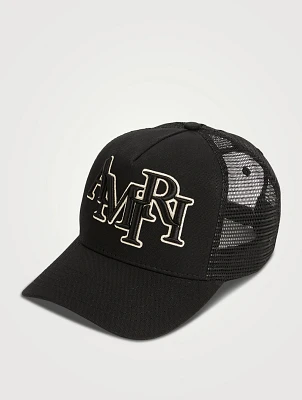 Staggered Logo Trucker Hat
