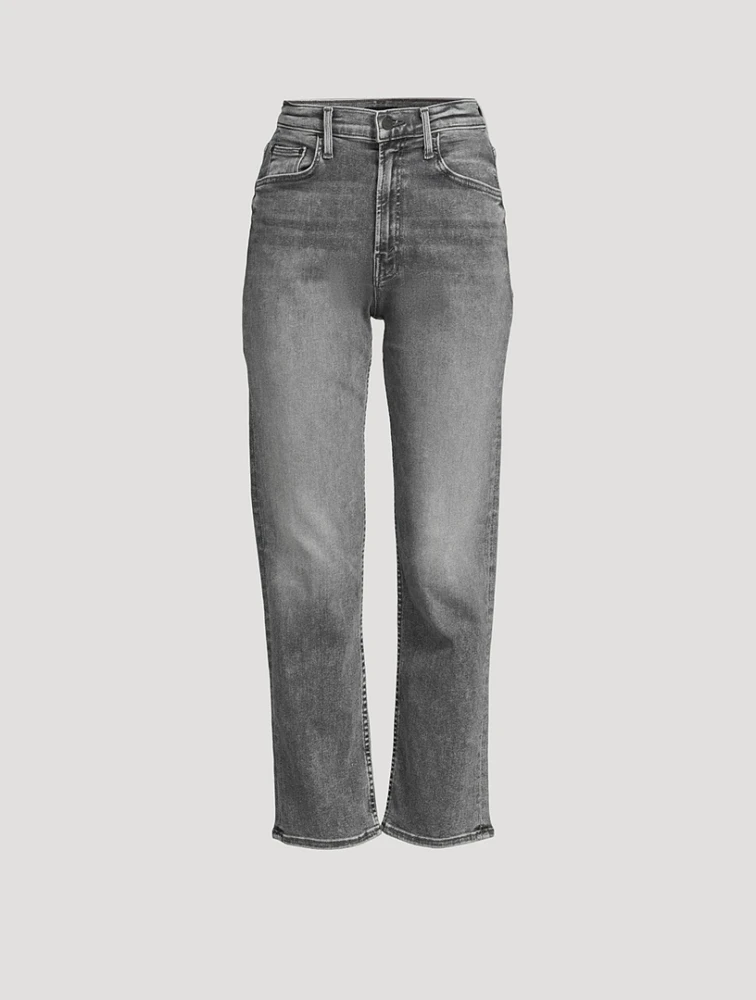 Rider Straight-Leg Ankle Jeans