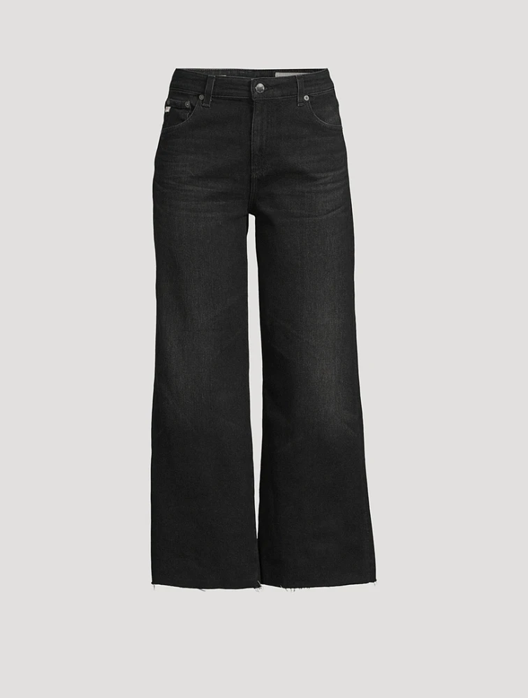 Saige Wide-Leg Crop Jeans