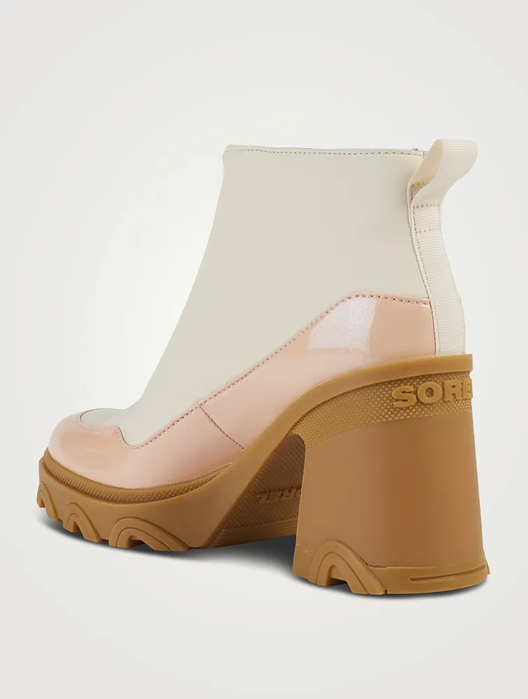 Brex Zip Leather Ankle Boots