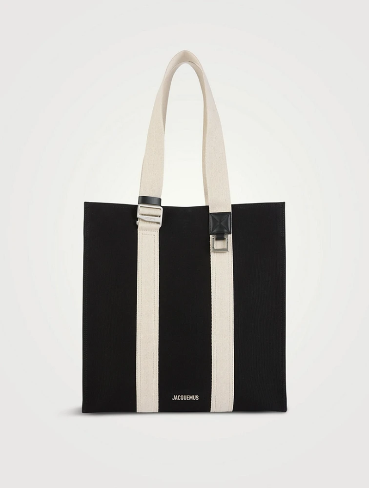 Le Cabas Cuerda Grosgrain Messenger Tote
