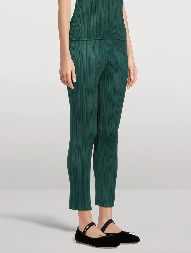 New Colourful Basics Straight-Leg Pants