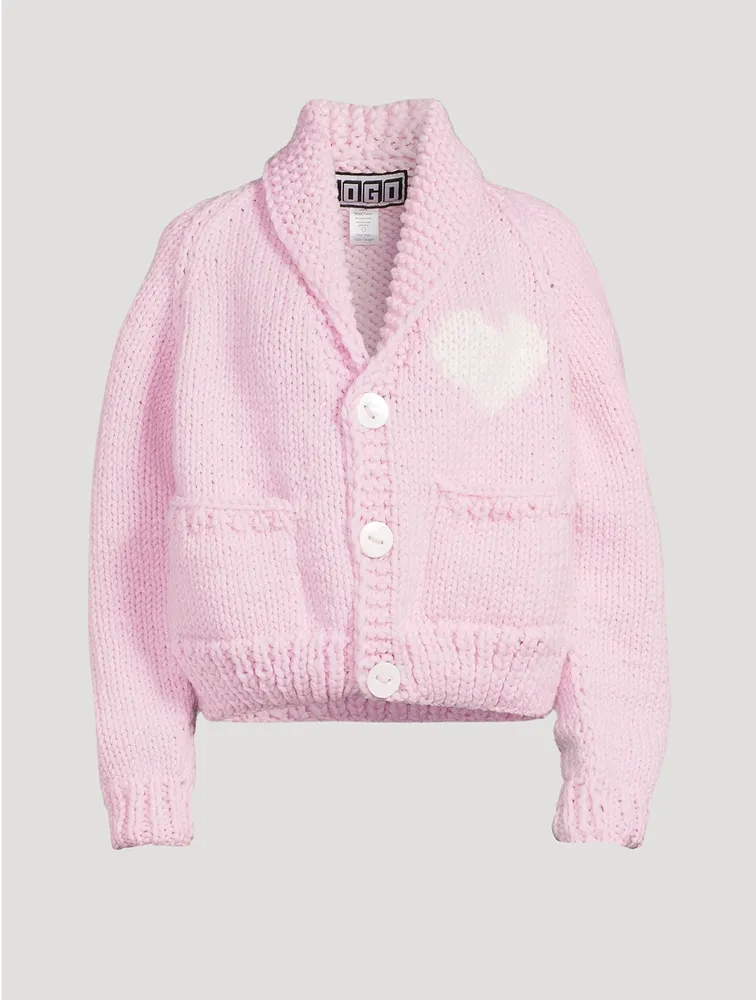 Heart Wool Cardigan