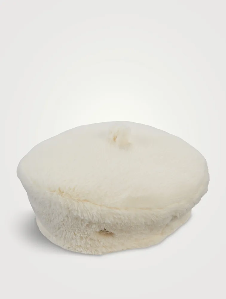 Faux Fur Beret