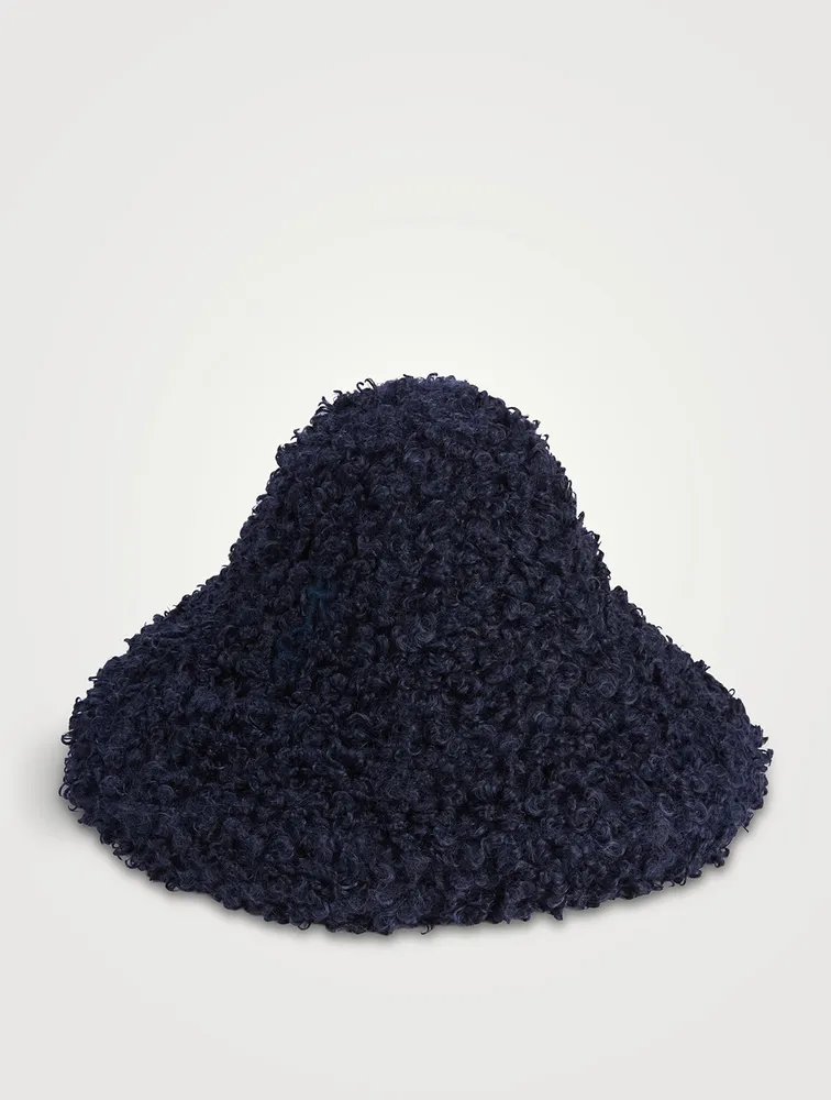 Bouclé Faux Fur Hat