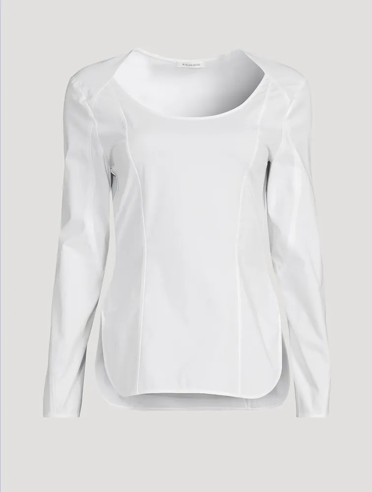Leyia Stretch Cotton Shirt