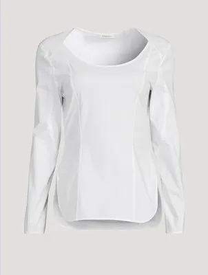 Leyia Stretch Cotton Shirt