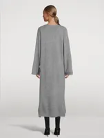 Lovella Wool-Blend Long Dress
