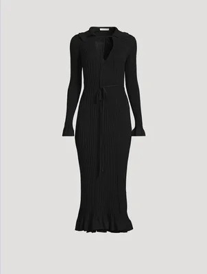 Gianina Ri-Knit Long Dress